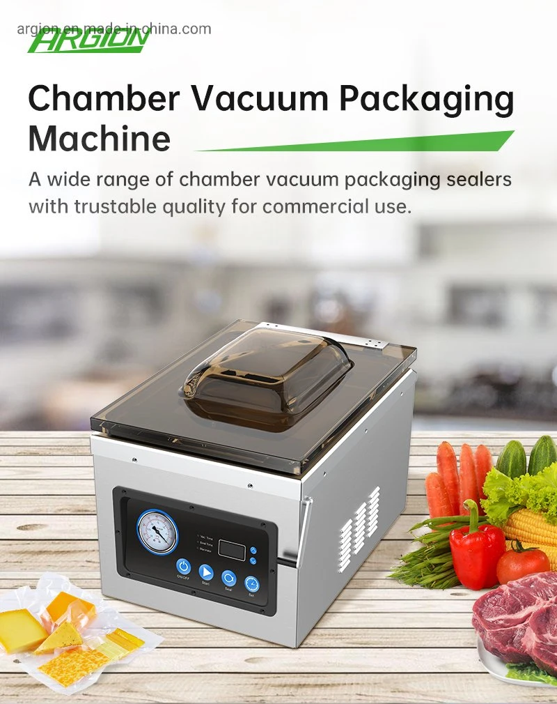 Restaurant Equipment Commercial Sous Vide Vacuum Chamber Packaging Sealer with Oil Pump