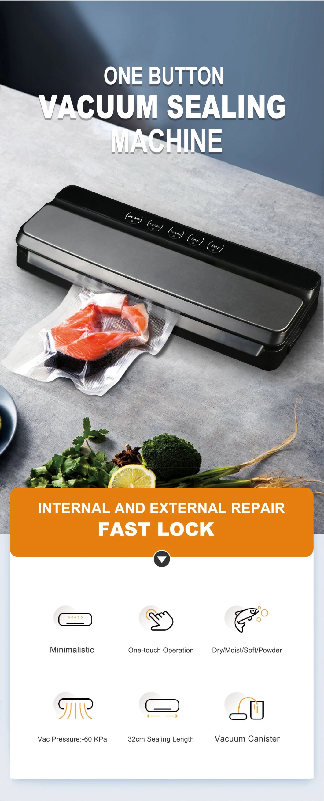 Home Use Vacuum Sealer Household Vacuum Sealer