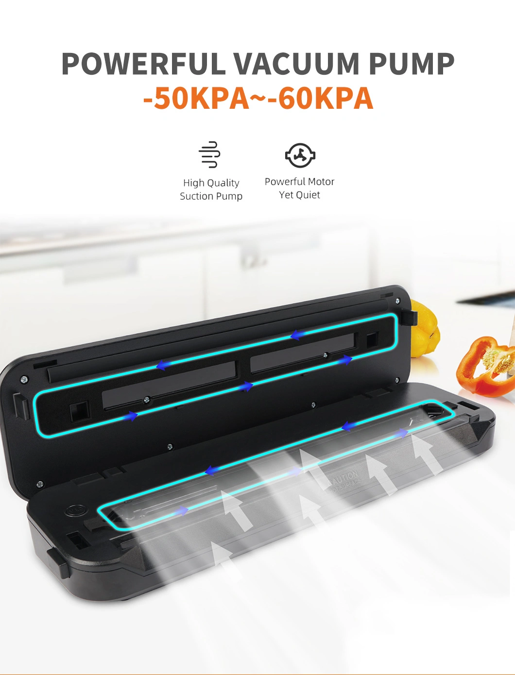 Fantastic New Space Saver Sous Vide Chef Vacuum Sealer From China Factory