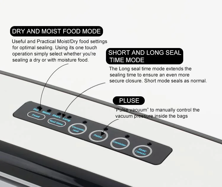 OEM Good Fresh High Quality Food Household Sealer Vacuum Sealer Machine Kitchen Vacuum Food Sealer Automatic Wide Sealing Line Packaging Machine